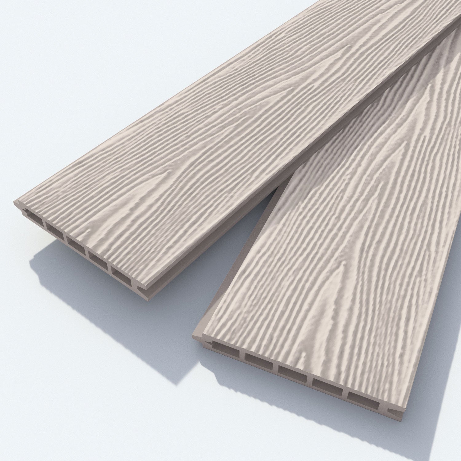 Classic Feather Split Screen Fence Panel in Mid Stone - Durable Aluminum Posts for Privacy & Garden Decoration | Perfect for Backyard, Patio, and Poolside Landscaping