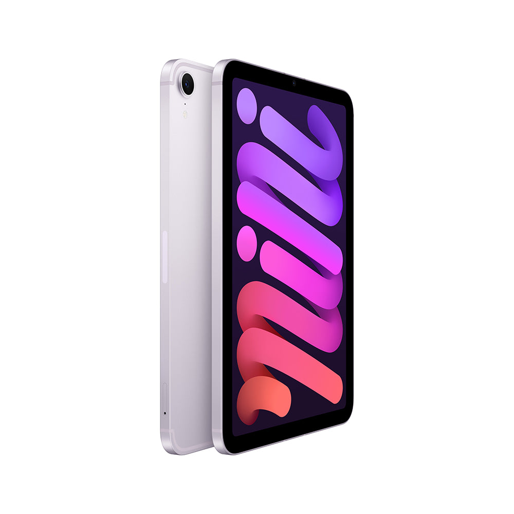 Apple iPad mini 6th Gen Wi-Fi + Cellular 256GB - Purple (A17 Pro Chip) | Portable Tablet for Work, Travel & Entertainment