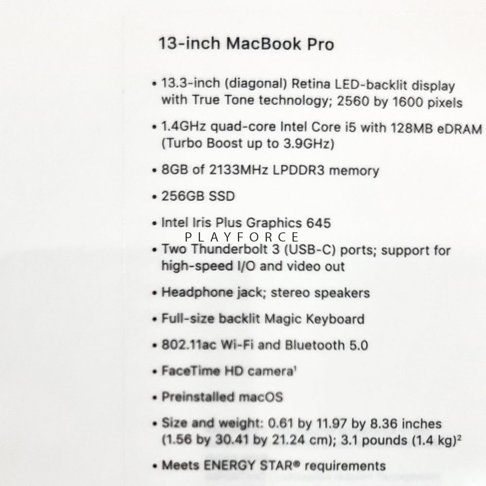 2020 Apple MacBook Pro 13-inch Laptop - 256GB SSD, Space Gray (Brand New with AppleCare) | Perfect for Business, College & Creative Professionals