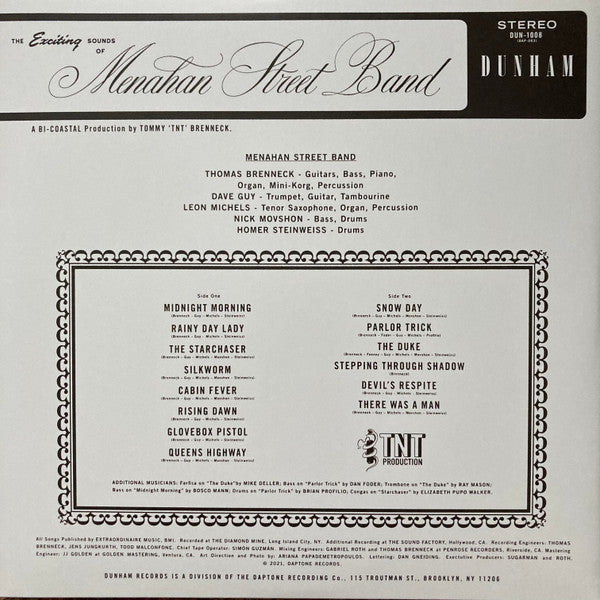 Menahan Street Band - The Exciting Sounds Of Menahan Street Band LP Vinyl Record Album (Near Mint NM/M Condition) | Perfect for Jazz & Soul Music Collectors and Vinyl Enthusiasts