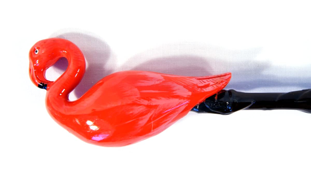 18 Inch Hand Painted Flamingo Back Scratcher - Long Reach Itch Relief Tool for Back, Shoulders & Hard-to-Reach Areas | Perfect Home, Office & Travel Accessory
