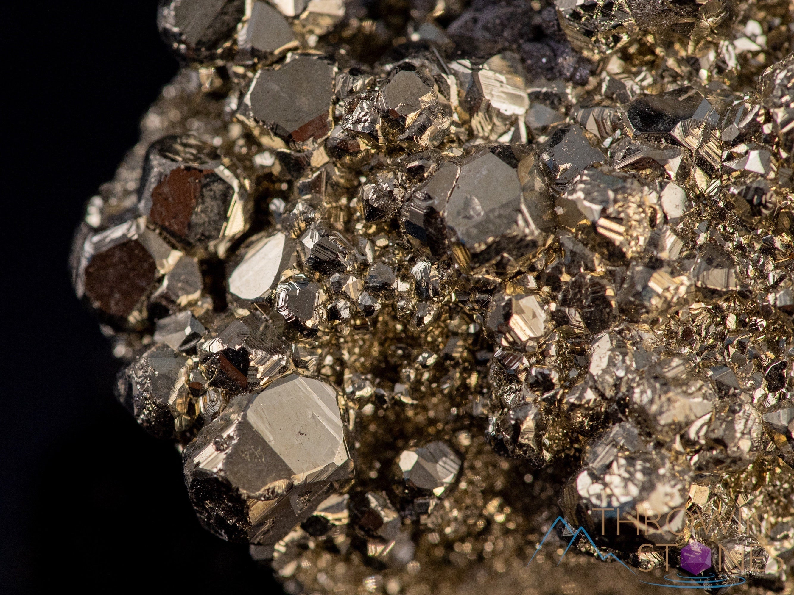 PYRITE Raw Crystal Cluster - Natural Healing Stones for Home Decor, Housewarming Gift & Spiritual Healing | Perfect for Meditation, Office Desk & Feng Shui