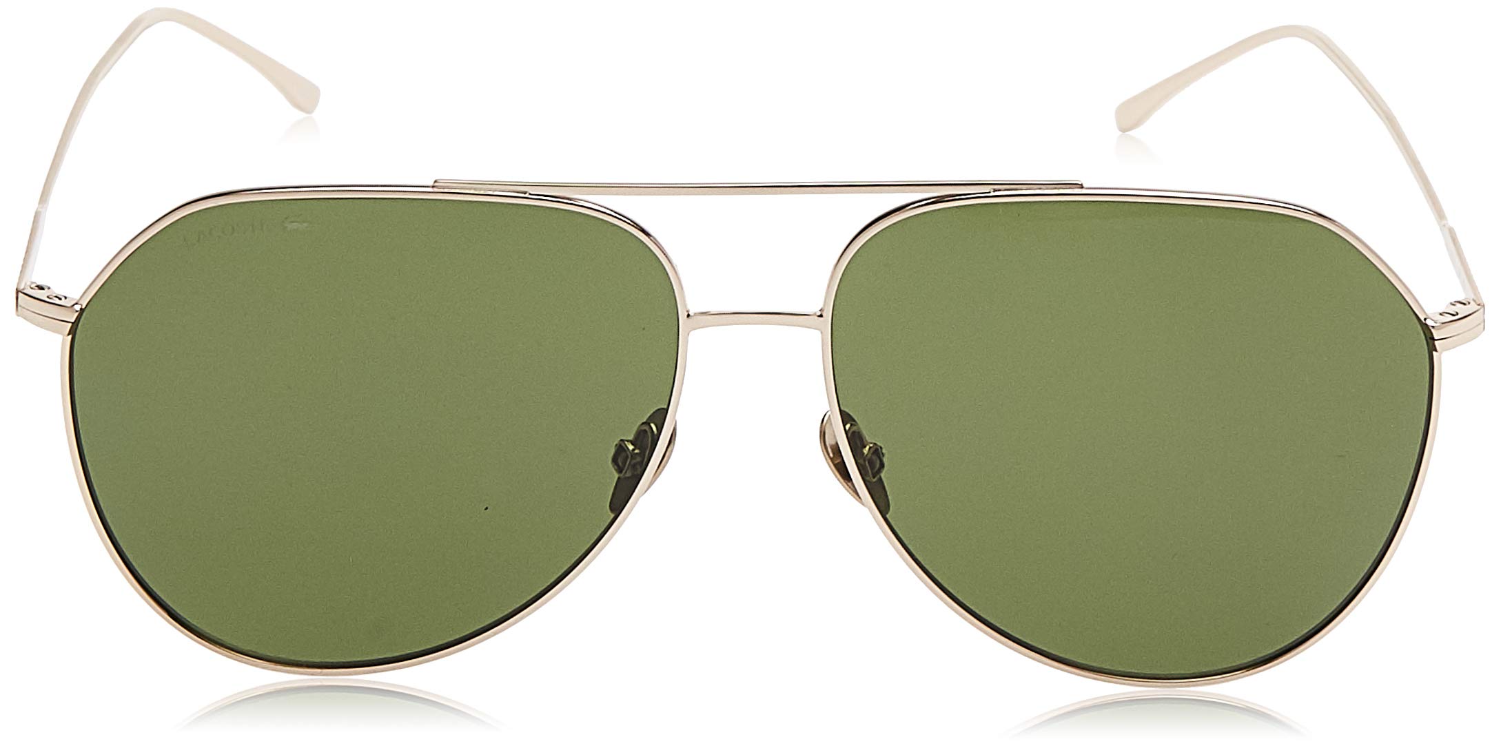 Lacoste L209s Aviator Sunglasses for Men & Women - Polarized UV Protection Pilot Style Shades - Perfect for Driving, Travel & Outdoor Activities