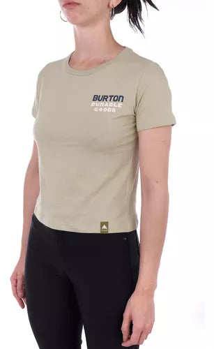 Burton M BackTrack Kelp Women's T-Shirt - Comfortable & Stylish Casual Wear for Outdoor Activities & Daily Use