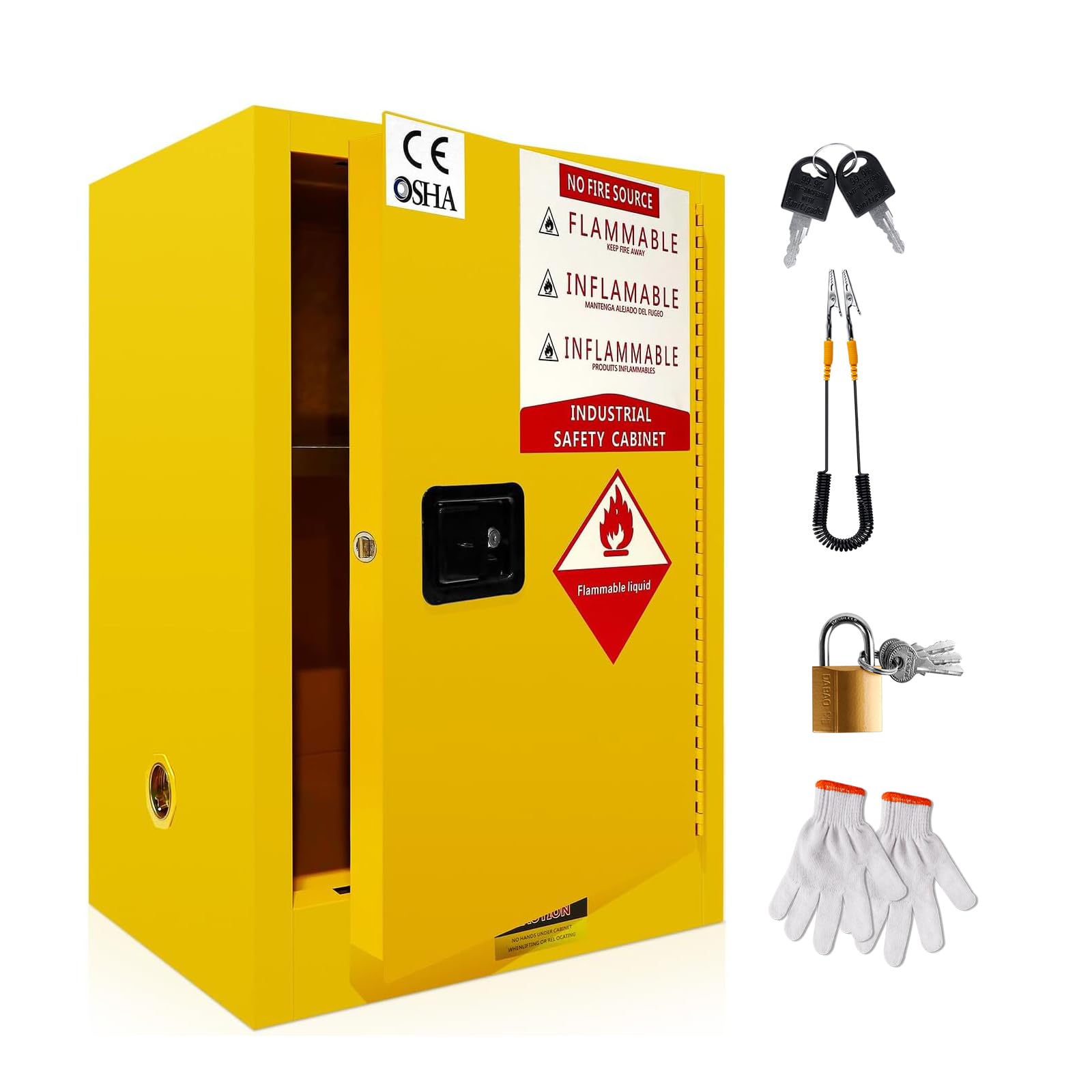 16 Gallon Flammable Storage Cabinet - 23.23