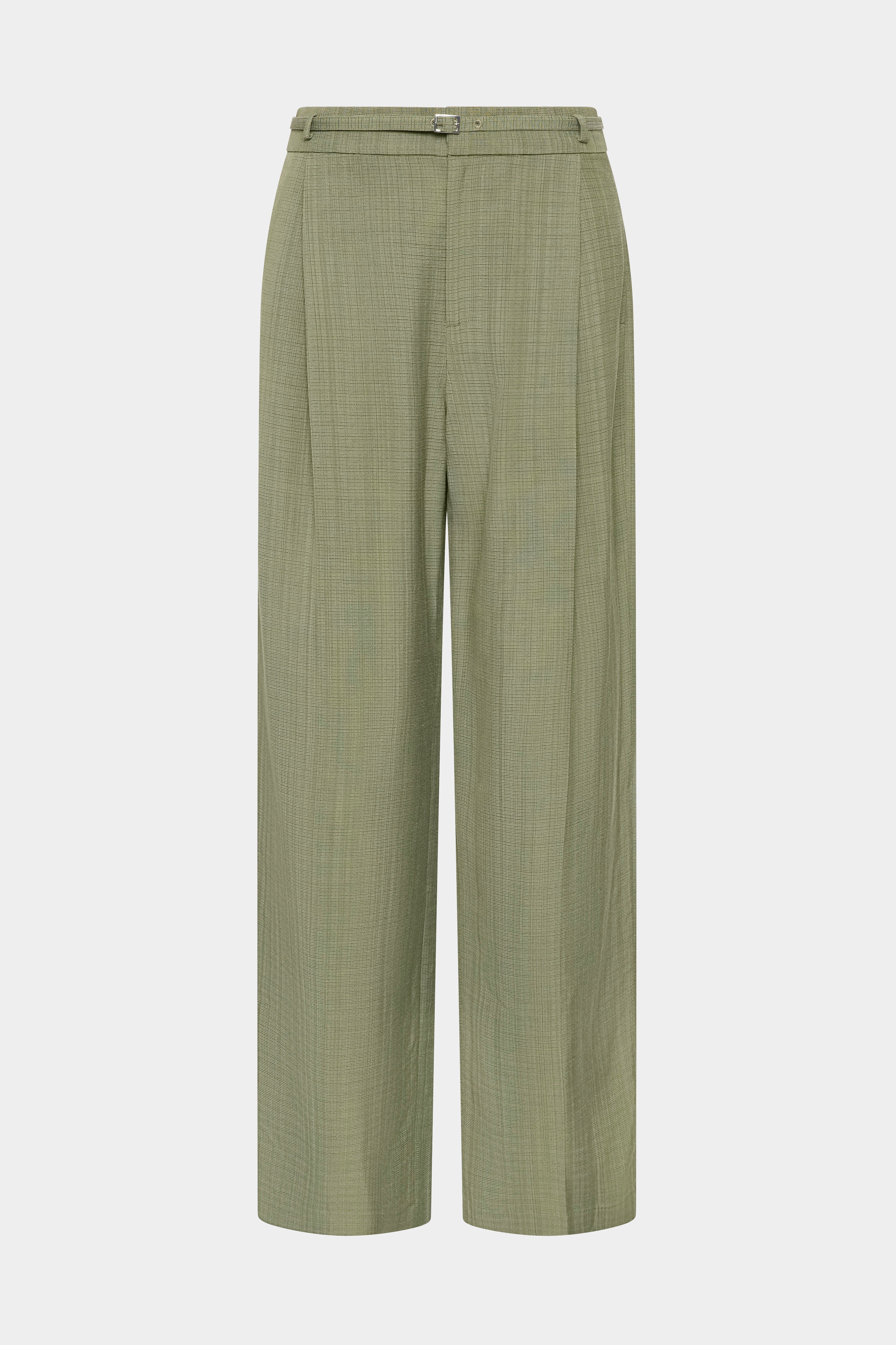Evanthe High Waisted Belted Trousers for Women - Stylish & Comfortable Office Pants - Perfect for Business Casual & Workwear Outfits