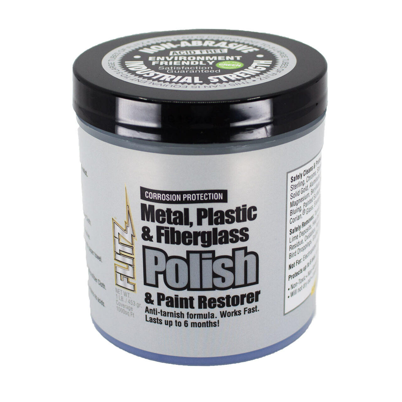 Flitz Metal Polish & Cleaner - Restores Shine on Stainless Steel, Aluminum, Fiberglass, Plastic & Painted Surfaces | Perfect for Cars, Boats, Jewelry & Household Items