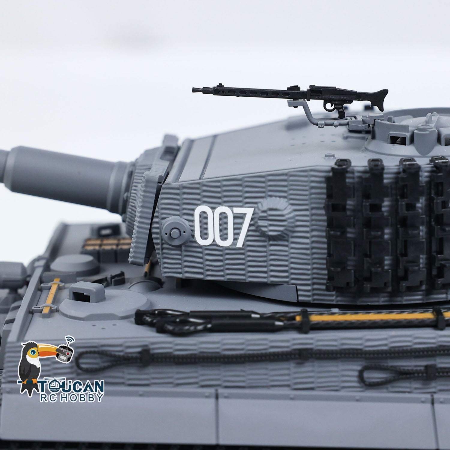 Taigen 1/24 Scale RC Battle Tank Tiger I - Remote Control Military Tank with Infrared Combat System, USB Charging, Pre-Assembled & Painted - Perfect for Collectors, Wargaming & Historical Reenactments