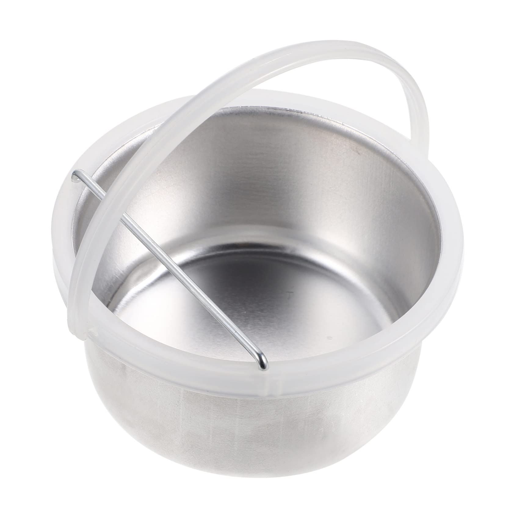 TEHAUX 2-Pack Small Wax Pot Replacement for Wax Warmer - Aluminum Epilator Heating Bowl for Wax Melting (Perfect for Home Salon, DIY Hair Removal & Spa Waxing)