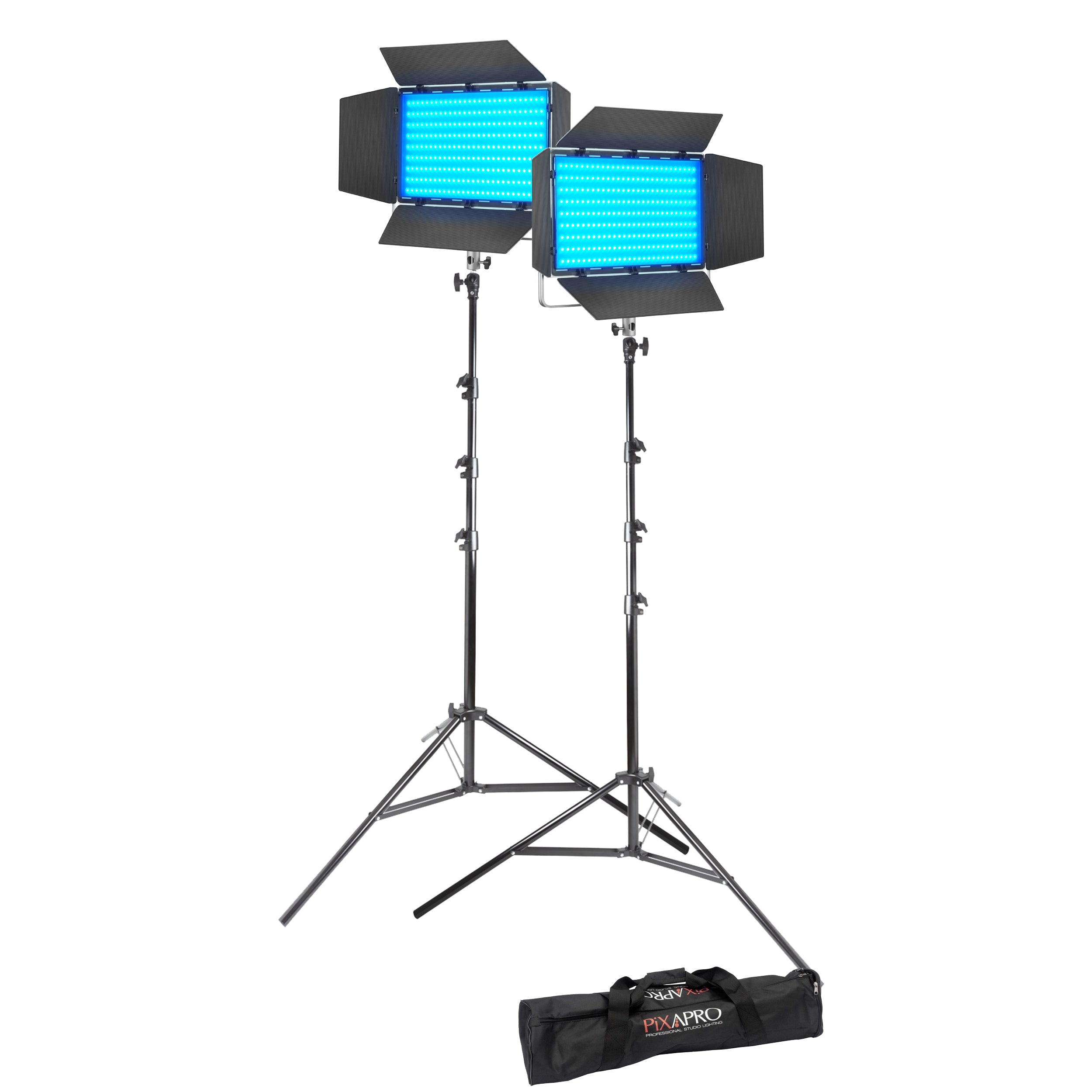 Godox LP1200R RGB LED Light Panel Twin Kit - 1200W High Power Continuous Lighting with Full Color Control for Photography, Videography & Live Streaming