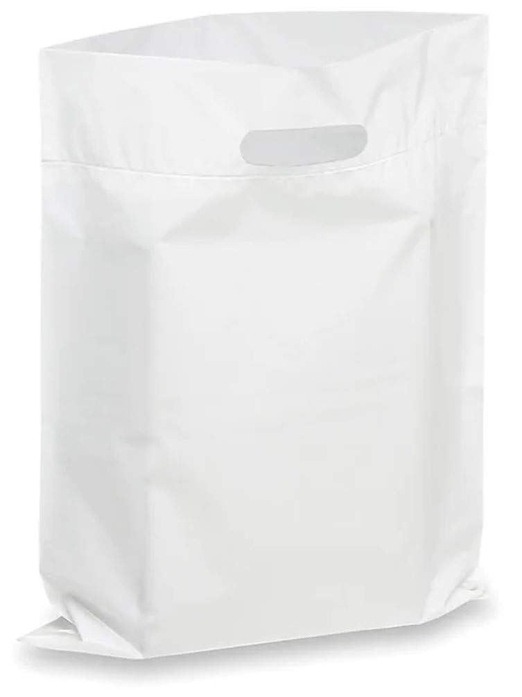 **50 Pack Extra Thick 1.5mil Glossy Retail Merchandise Bags - 12