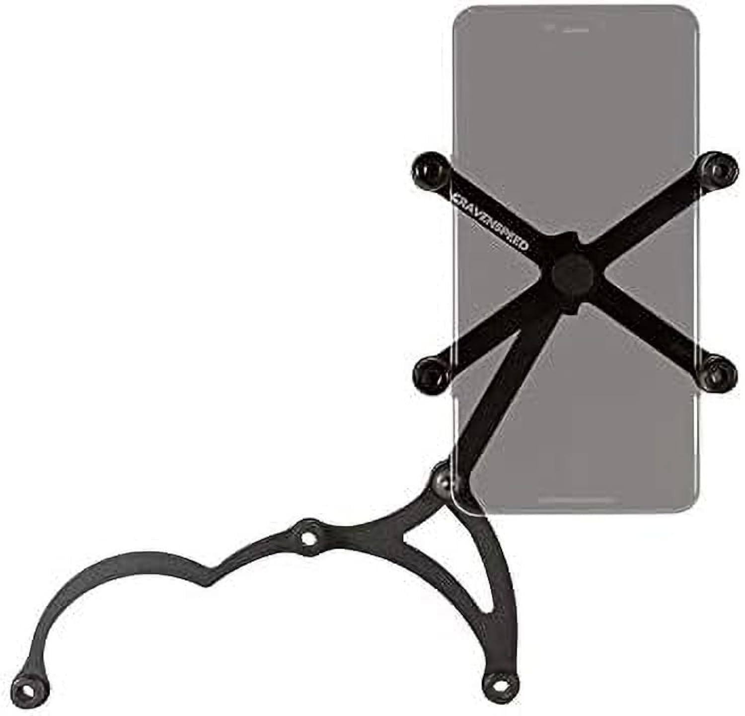 CravenSpeed Gemini Phone Mount for Mini Cooper 3rd Gen - Secure Scissor Design Holder for iPhone & Android - Perfect for Road Trips & Daily Commutes