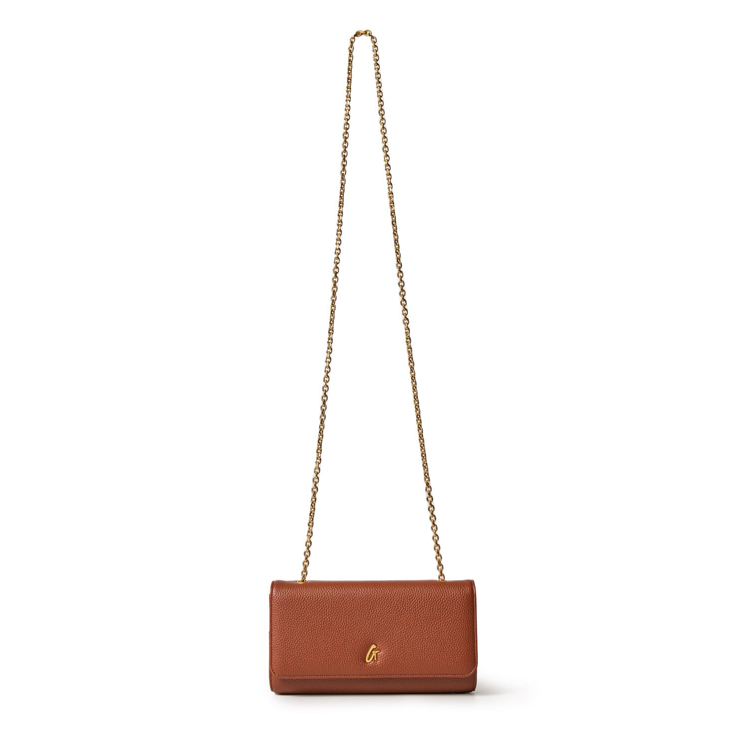 Pebble Travel Wristlet Wallet in Brown - Stylish Crossbody Bag for Women, Perfect for Travel, Shopping & Everyday Use