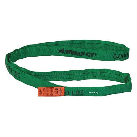 Heavy Duty Round Sling - 7/8 Inch Diameter Endless Lifting Sling, 16 Feet Length - Perfect for Construction, Towing, Rigging & Industrial Material Handling