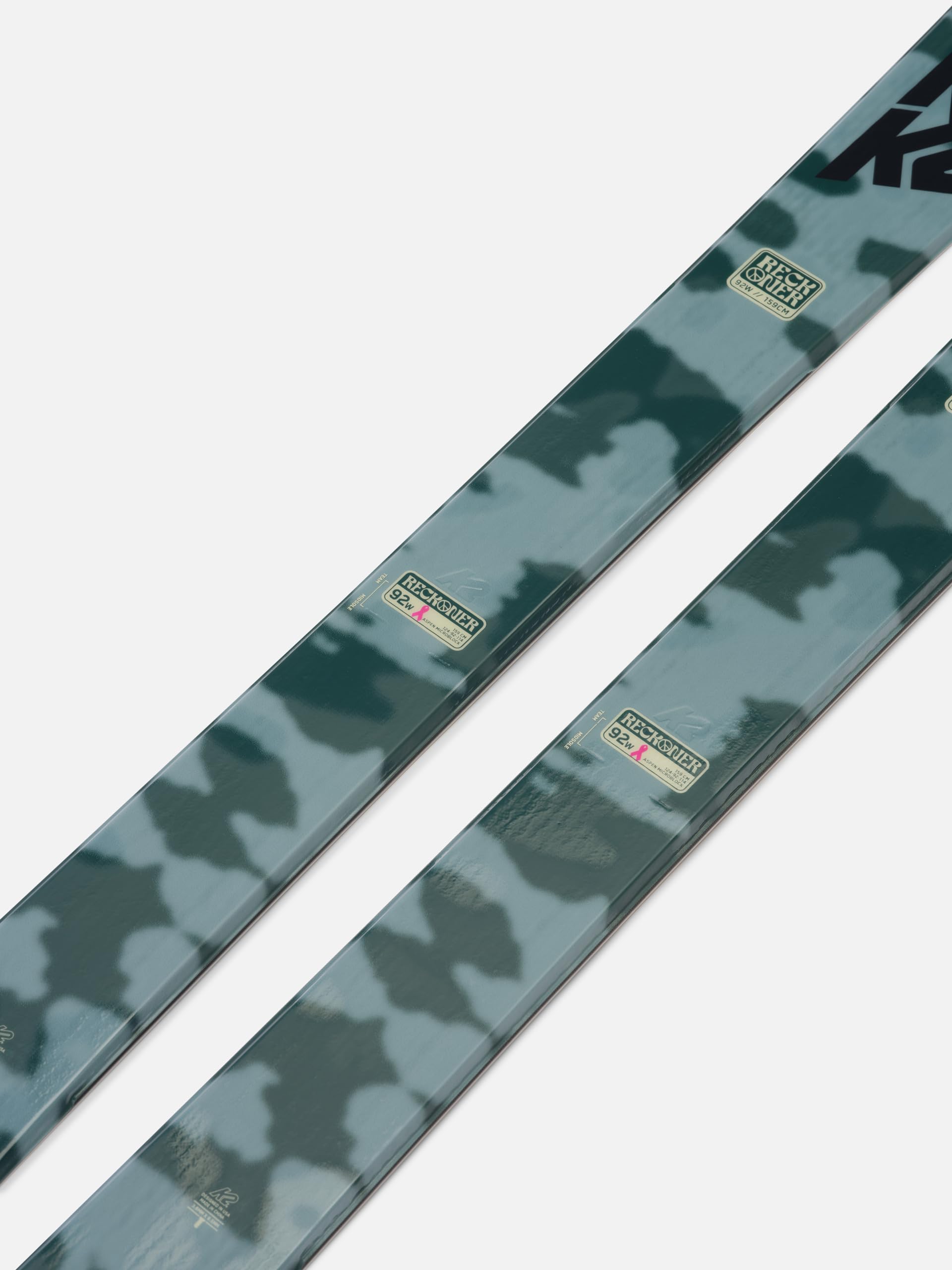 K2 Reckoner 92 Women's Skis - All-Mountain Powder & Freestyle Skiing for Women | Perfect for Backcountry, Park & Resort Riding
