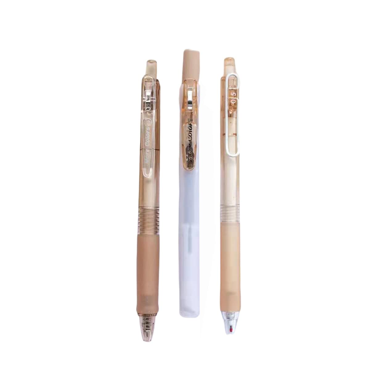 Pastel Gel Highlighters - 6 Pack Cream Color Gel Pens for School, Office & Study | Smooth Writing, Cute Stationery Supplies for Note Taking, Journaling & Planner Decor