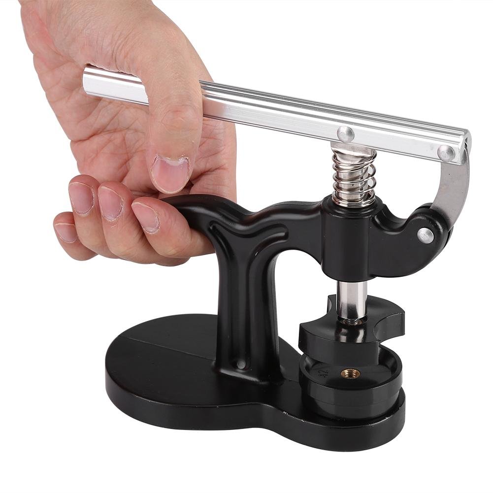 GOTOTOP Watch Press Set with 12 Dies - Professional Watch Back Case Cover Press Closer Tool for Watch Repair & Maintenance | Ideal for Watchmakers, Jewelers & DIY Enthusiasts