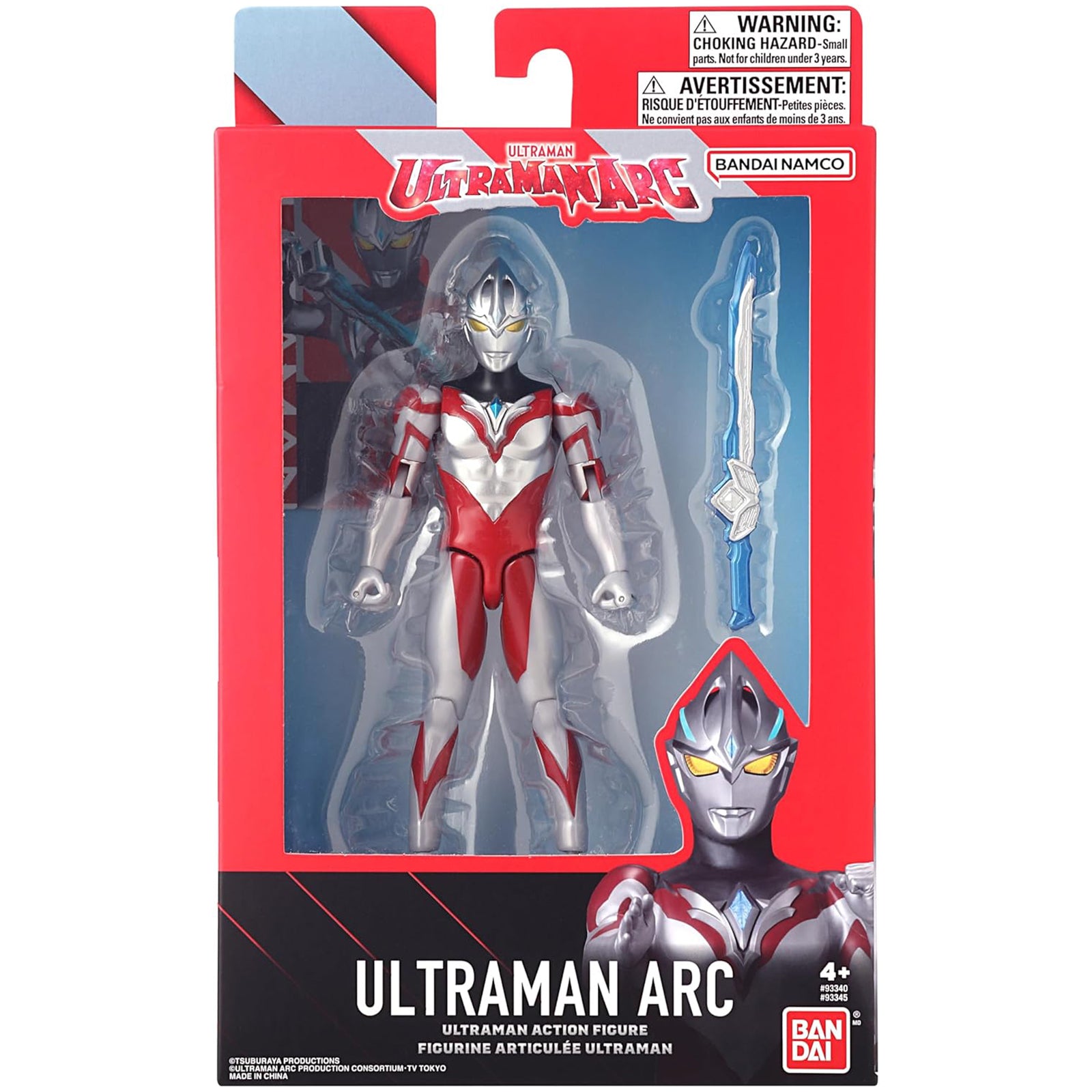 Bandai Ultraman Arc 6-Inch Action Figure Collectible Toy - Perfect for Display, Play & Anime Fans Collection