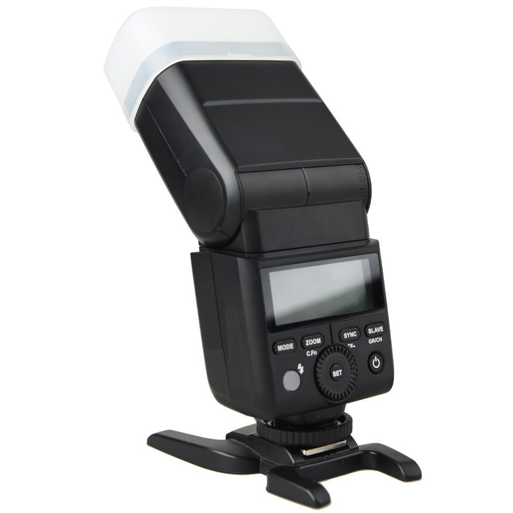 TTL Bounce Zoom Swivel Head Flash - Compatible with Olympus FL-36 | Includes High-Powered AC Rapid Charger with 4AA 2900mAh Batteries & 5-Piece NWV Direct Cleaning Kit | Perfect for DSLR Photography, Studio Lighting & On-Location Shoots