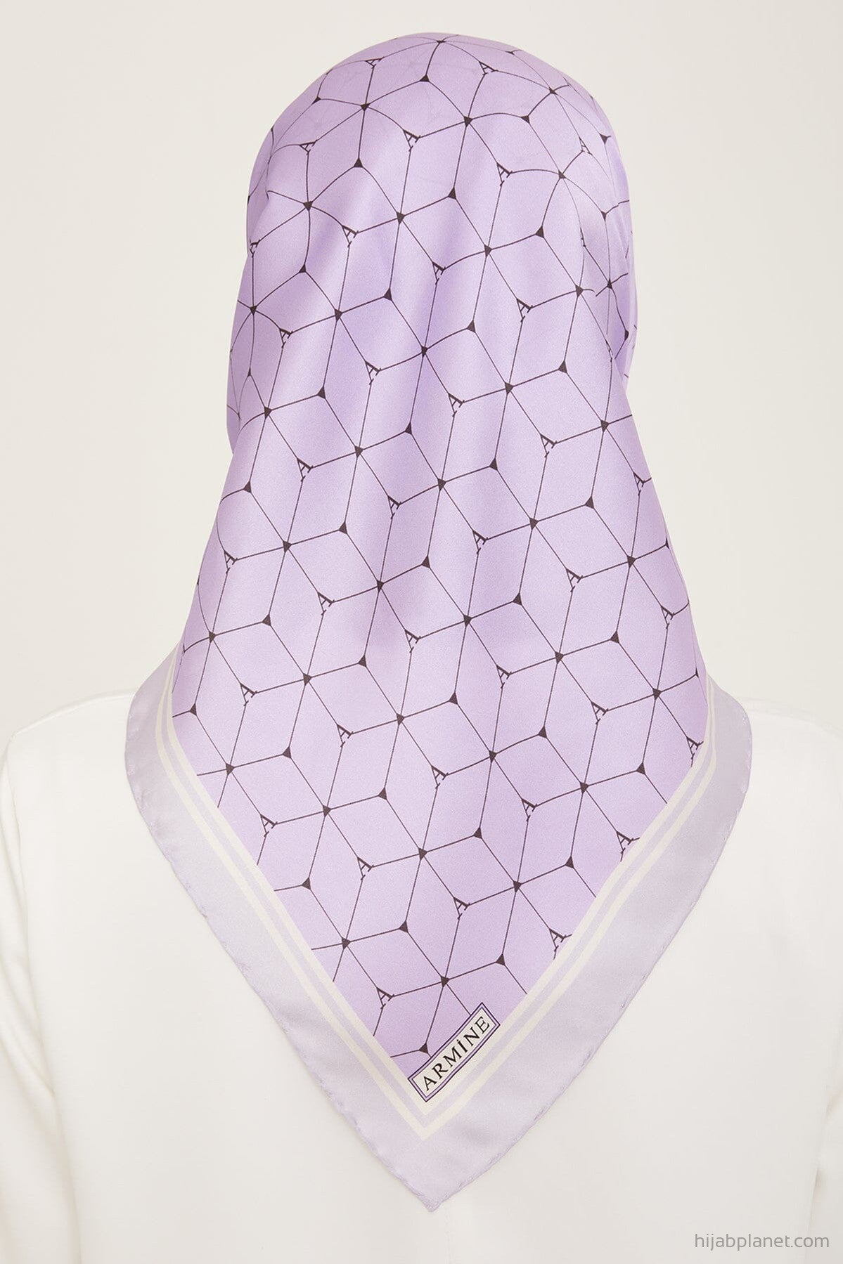 Armine Aries Women's Silk Scarf - Elegant Floral Print Shawl Wrap for Women - Perfect for Office, Wedding, and Special Occasions