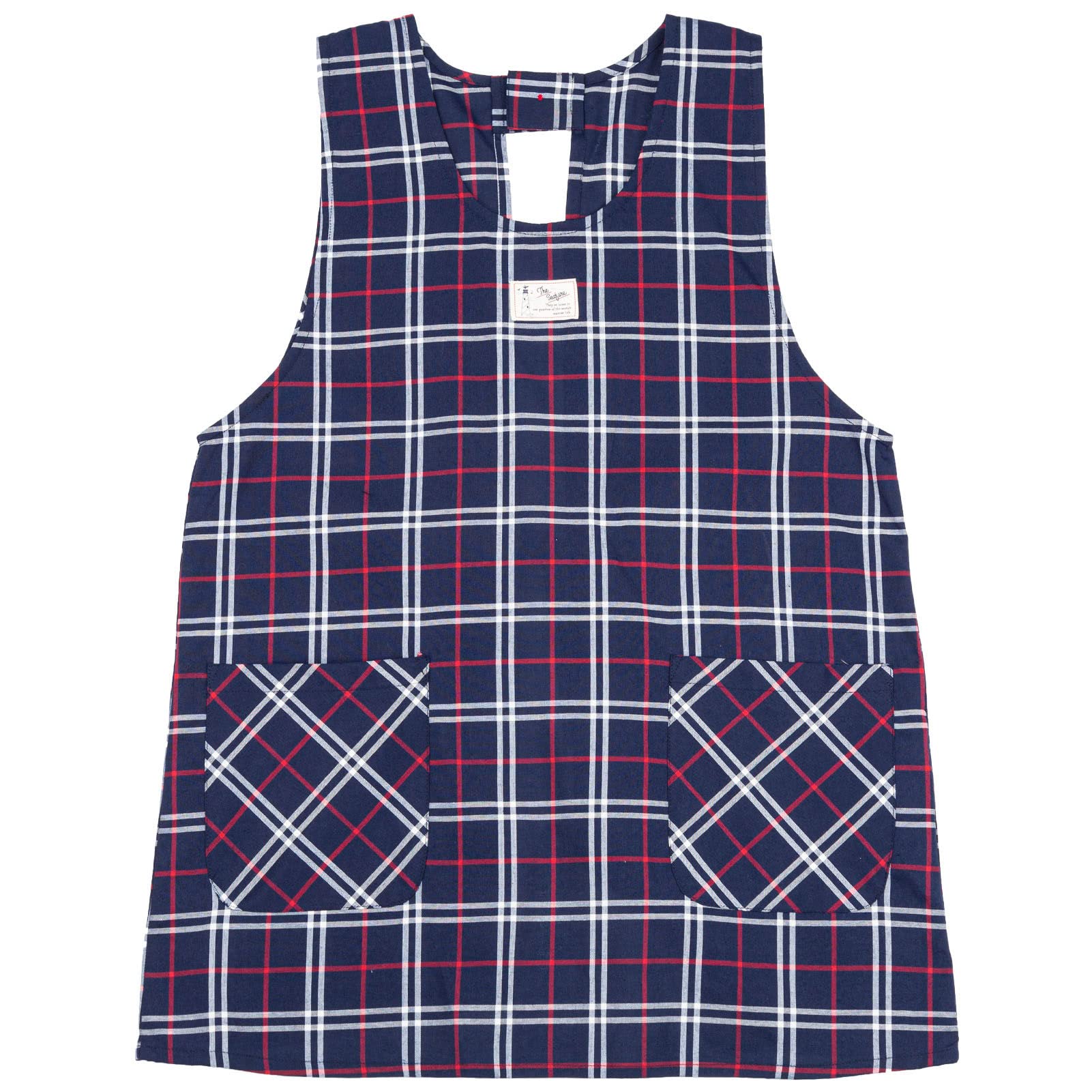 Women's Fashion Apron - Adjustable Universal Workwear for Kitchen, Cafe, Nursery & Retail with Decorative Patterns - Perfect for Cooking, Barista, Teaching & Gardening