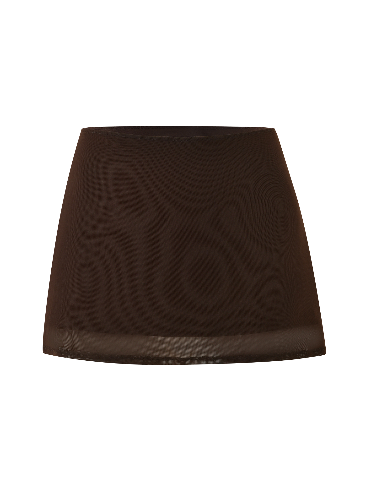 OCTAVIA MINI SKIRT in Chocolate Brown | Women's Fashion Skirt for Casual Wear, Party & Date Night Outfits