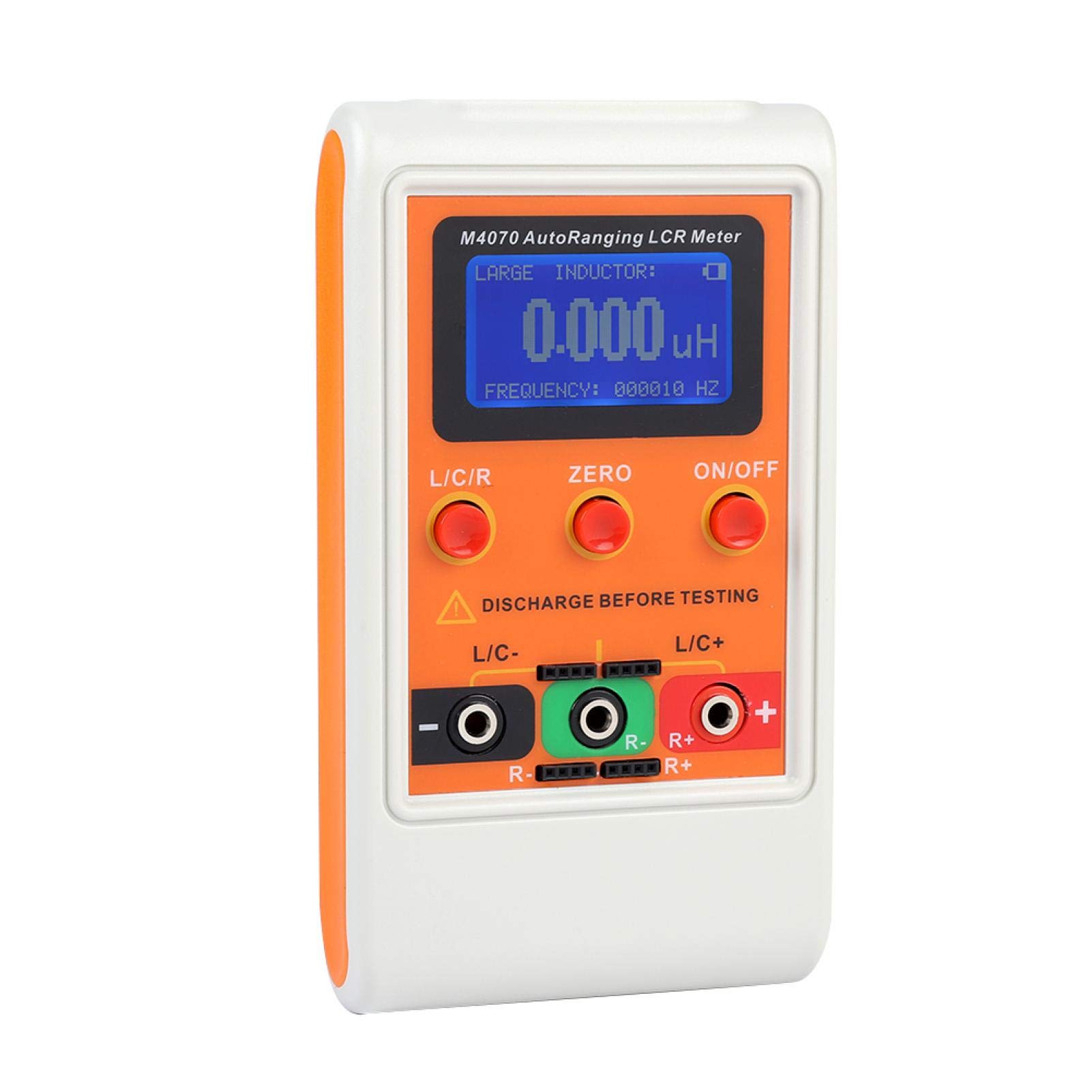 M-4070 Digital Auto Ranging LCR Meter - Capacitance, Inductance & Resistance Tester for In-Circuit Testing | Perfect for Electronics Repair, PCB Diagnostics and Component Analysis