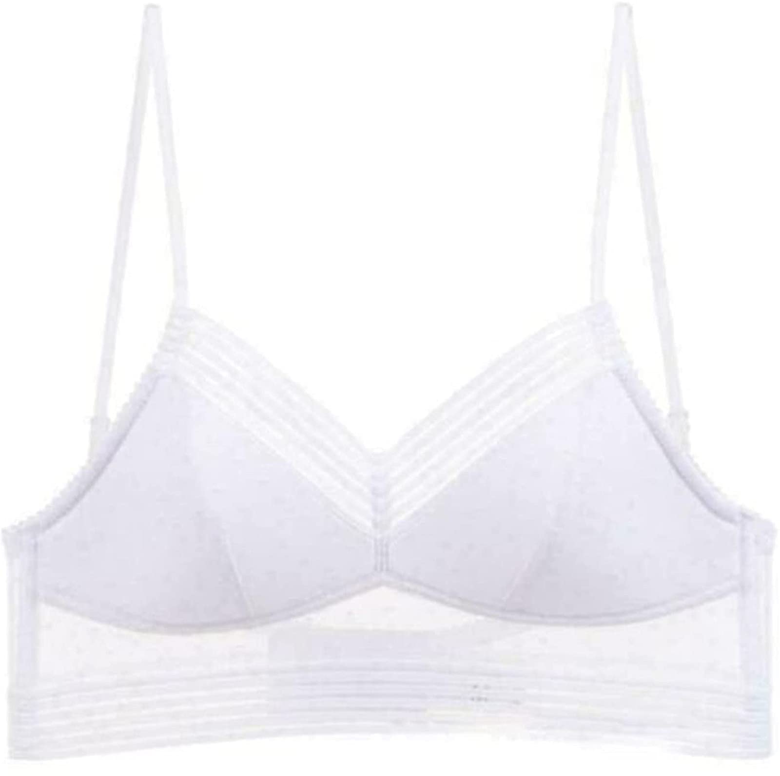 Starry Wireless Lace Bra for Women - Low Back Lifting U-Back Design, Comfortable & Supportive Underwear for Daily Wear, Date Night & Special Occasions