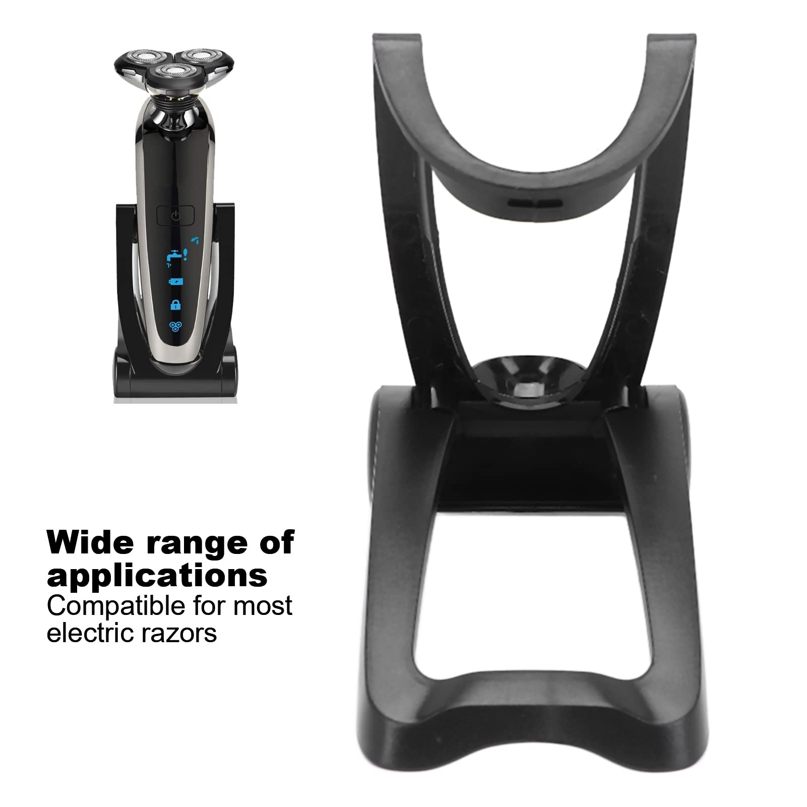 Electric Razor Holder for Shower - Universal Shaver Stand Bracket, Non-Slip Bathroom Organizer for Men - Perfect Gift for Dad & Grandpa - Ideal for Home, Travel & Gym Use