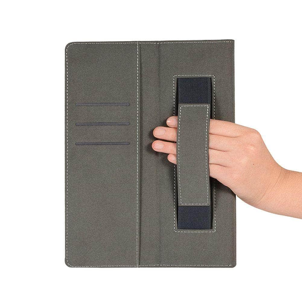 Samsung Galaxy Tab A 8.0 2019 (T290/T295) Leather Look Flip Stand Case with Auto Sleep/Wake - Perfect for Home, Office & Travel Use