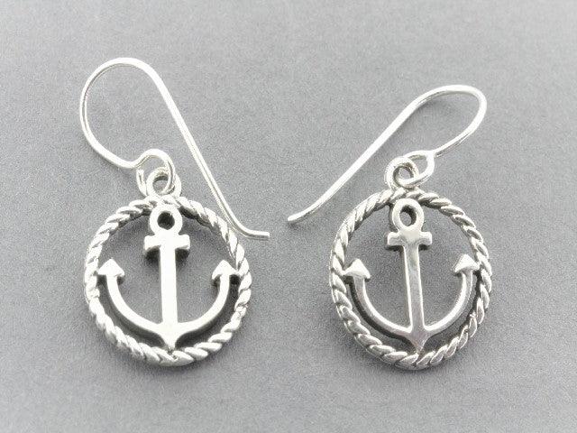 Stylish Sailor Hook Earrings in Sterling Silver - Perfect for Everyday Wear & Special Occasions