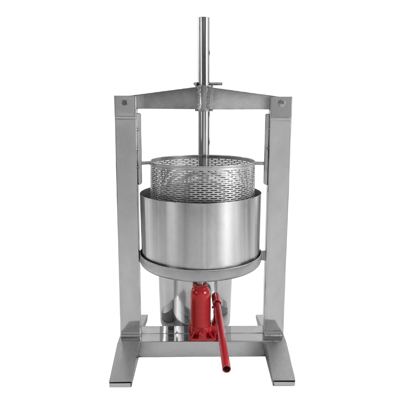 5.3 Gallon Hydraulic Fruit Wine Press - 100% Natural Manual Juice Maker for Apples, Grapes, Berries & Vegetables | Perfect for Homemade Cider, Olive Oil & Wine Making | Great for Home Brewing, Farm Use & DIY Juice Extraction