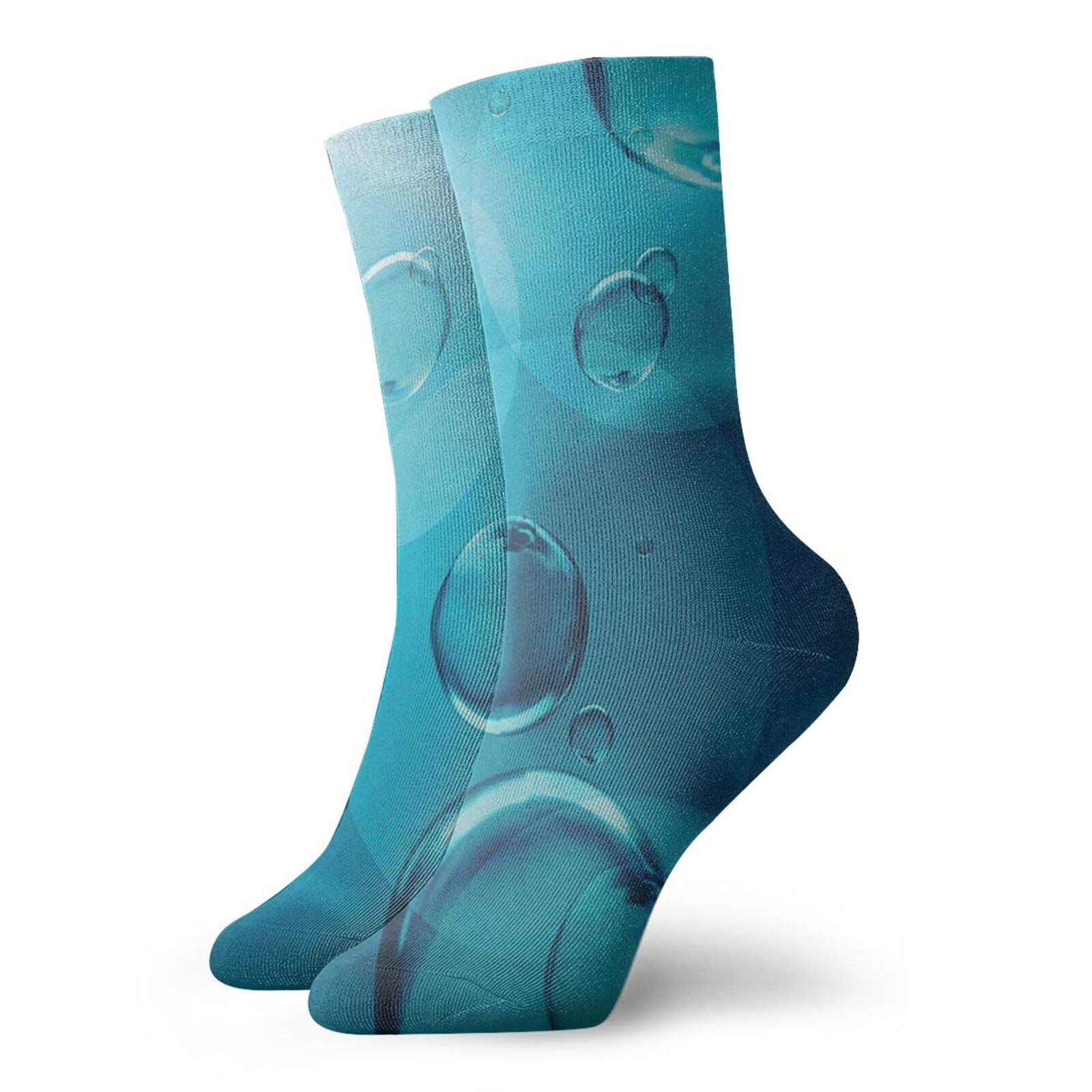 GULTMEE Funky Colorful Cushion Sport Socks - Athletic Cushioned Running Performance Crew Socks for Men & Women - Perfect for Running, Gym Workouts & Casual Wear