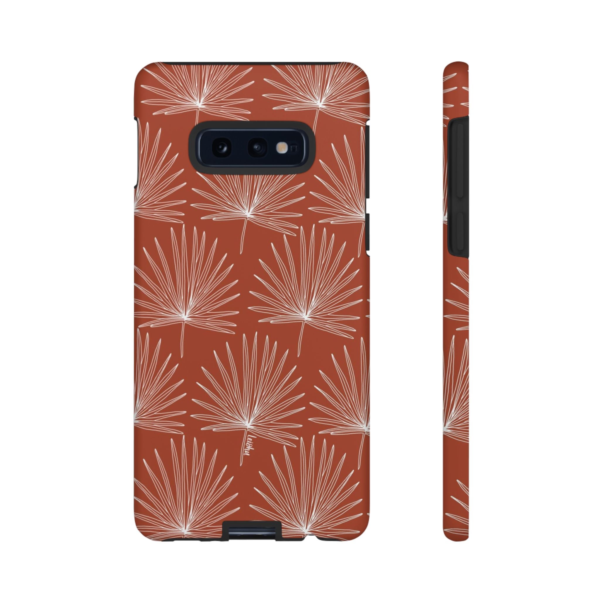 Samsung Galaxy Phone Case with Fan Palm Design - Durable Protective Cover for Everyday Use, Travel & Outdoor Activities