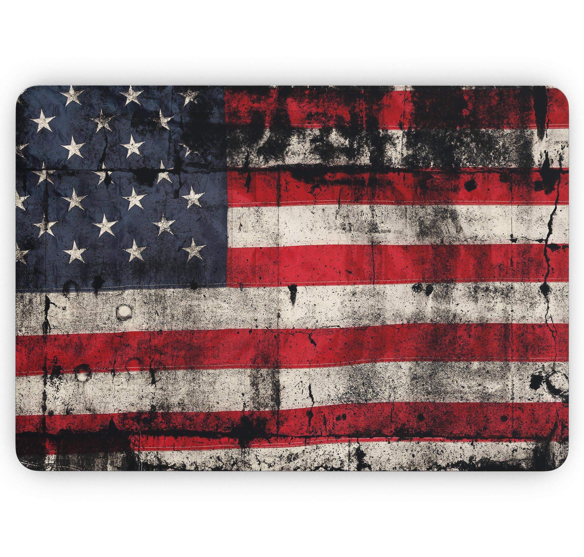 Premium American Distressed Flag Skin for MacBook Air 13