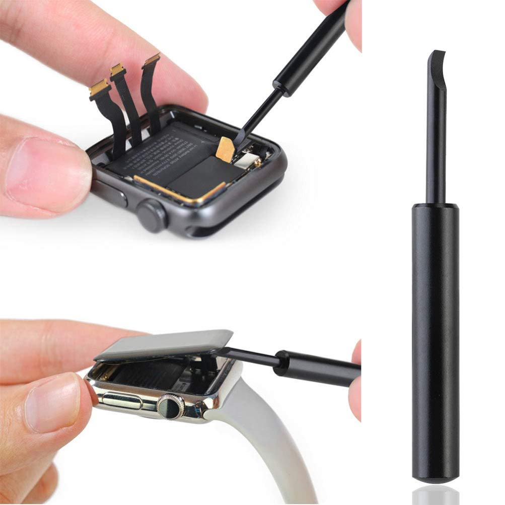 4pcs Metal Watch Repair Tool Kit for Watchmakers - Watch Case Opener & Pry Tool for DIY Watch Battery Replacement