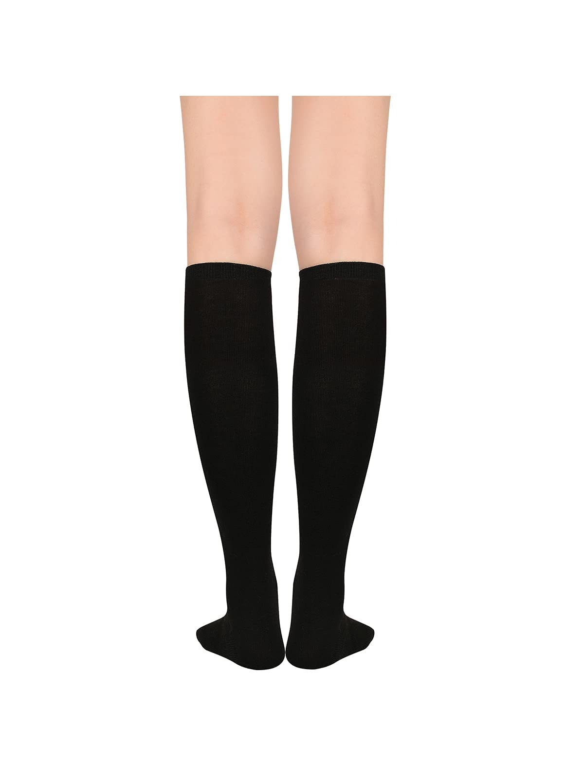 Century Star Women's Knee High Compression Socks - Athletic Running & Casual Wear - Breathable Long Tube Socks with Triple Stripes Design - Perfect for Sports, Workouts, and Everyday Comfort