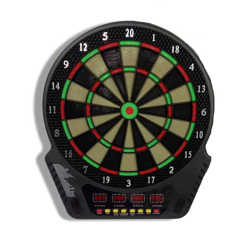 WLDOCA Electronic Dartboard Set with 6 Soft Tip Darts - Indoor/Outdoor Game for Kids & Adults - Perfect for Parties, Office Fun & Family Game Night - Great Gift for Sports Enthusiasts