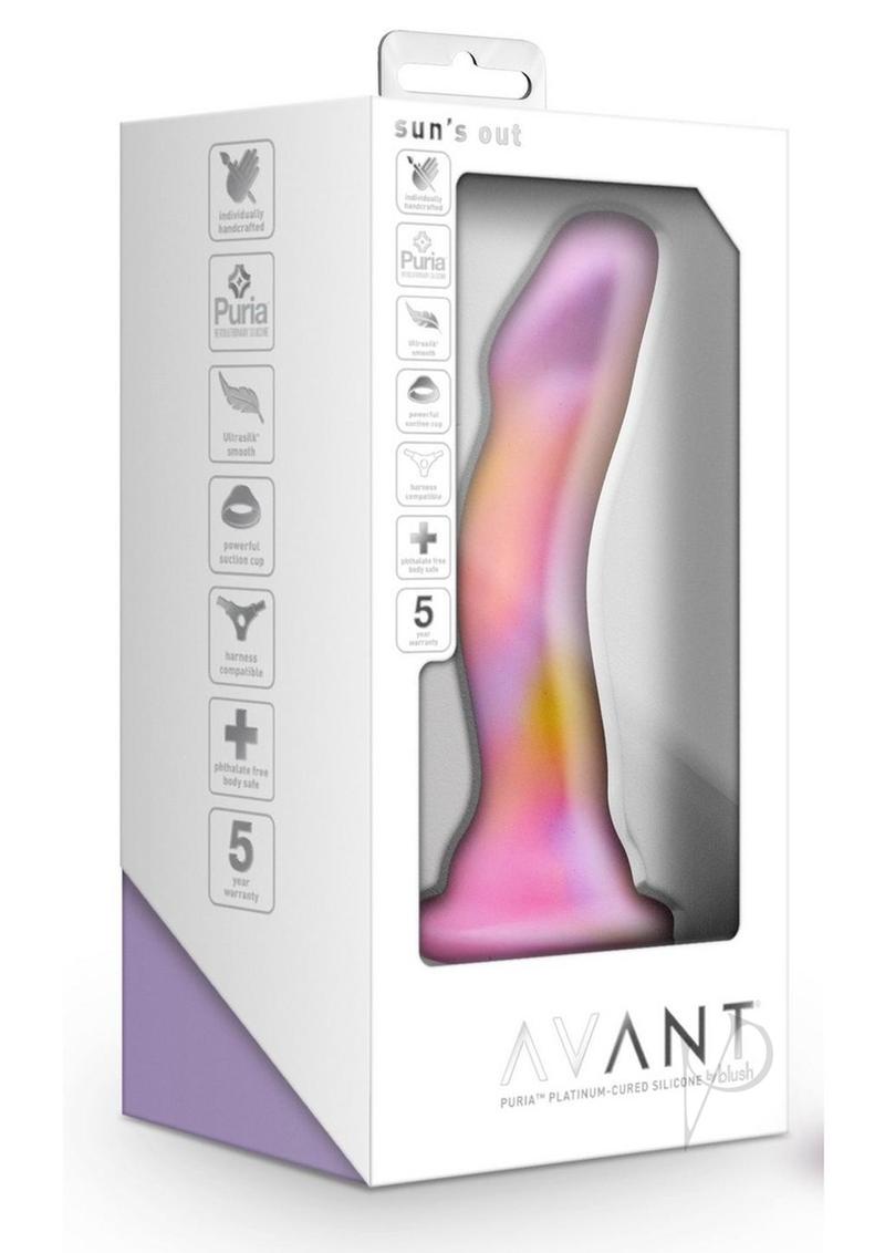 Avant Sun's Out Silicone Dildo - Pink | Realistic Feel, Body-Safe Material for Solo Play & Couples Intimacy | Perfect for Sensual Exploration & Spicing Up Your Sex Life