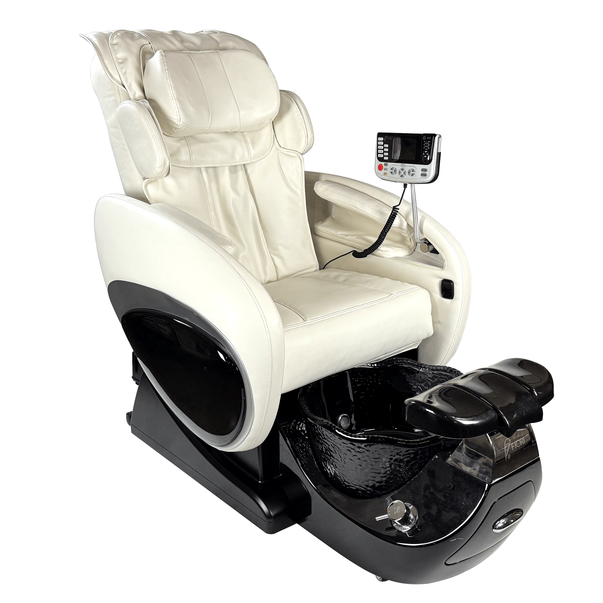 Fiori 8000 Professional Pedicure Spa Foot Bath - Electric Foot Soaker with Bubbles & Heat for At-Home Nail Care & Relaxation - Perfect for Salon, Spa & Home Use