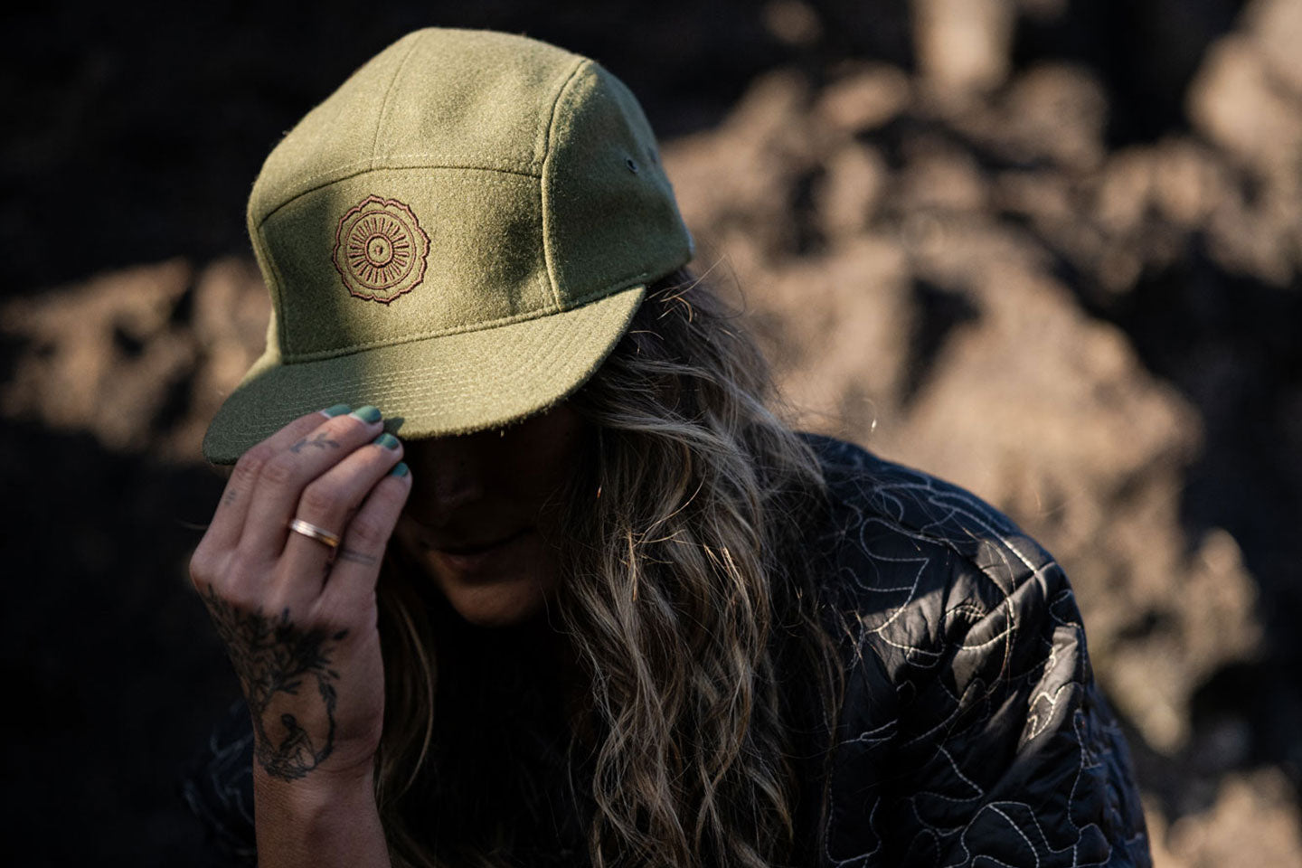 Woolio 5 Panel Cap - Premium Wool Baseball Hat for Men & Women - Trendy Casual & Outdoor Wear for Hiking, Travel, and Street Style
