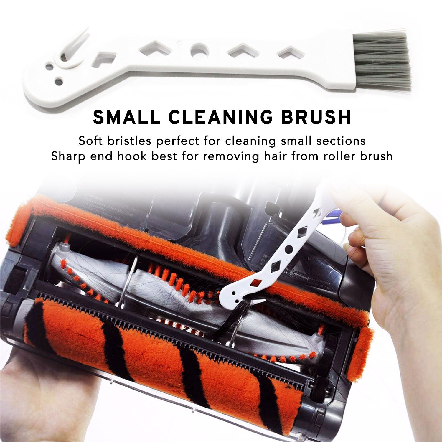 Shark NV800 NV801Q NV803 DuoClean Vacuum Replacement Bristle Brush - Compatible with Shark DuoClean Upright Vacuums for Deep Cleaning Carpets and Hard Floors