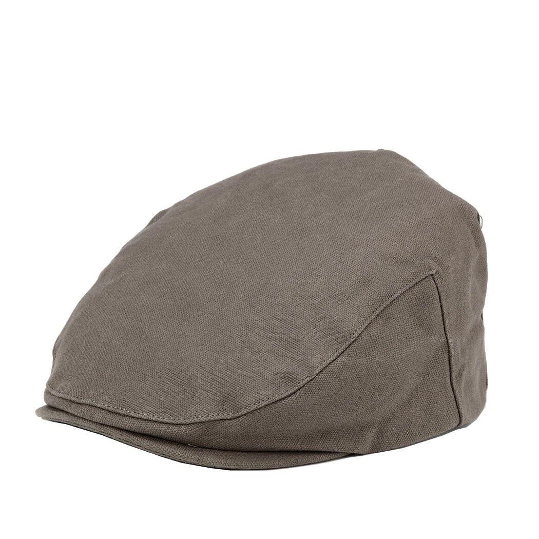 TRP0503 Troop London Waxed Canvas Flat Cap - Vintage Old School Style Newsboy Hat for Men | Perfect for Outdoor Adventures & Casual Wear