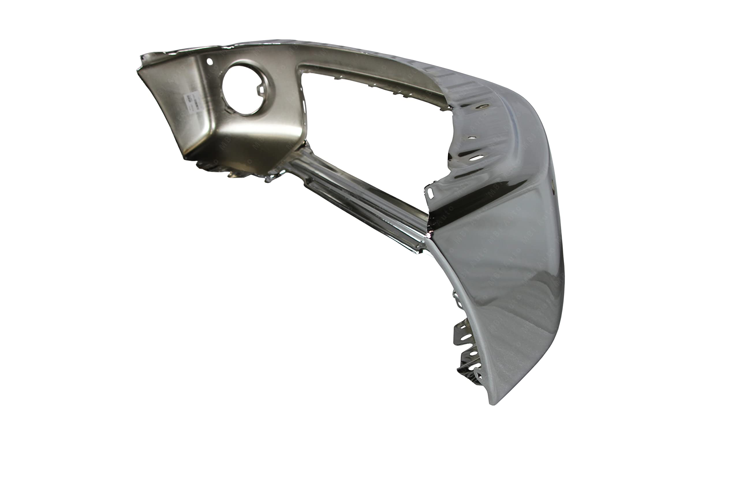 2007-2013 Toyota Tundra Chrome Steel Front Bumper Replacement | CPP TO1002181 | Durable Protection for Off-Road & Daily Driving