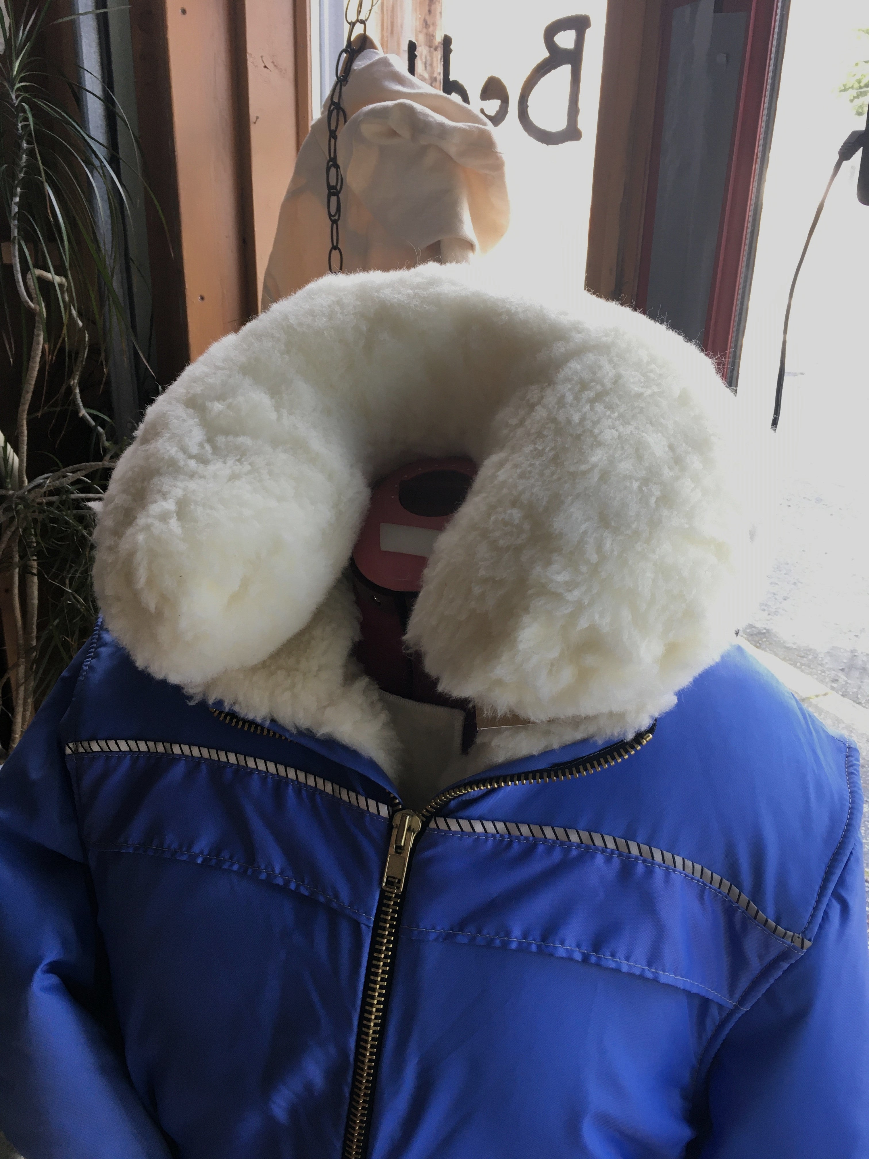 Premium Wool-Filled Neck Pillow for Travel & Office - Soft Support for Airplane, Car, and Home Use