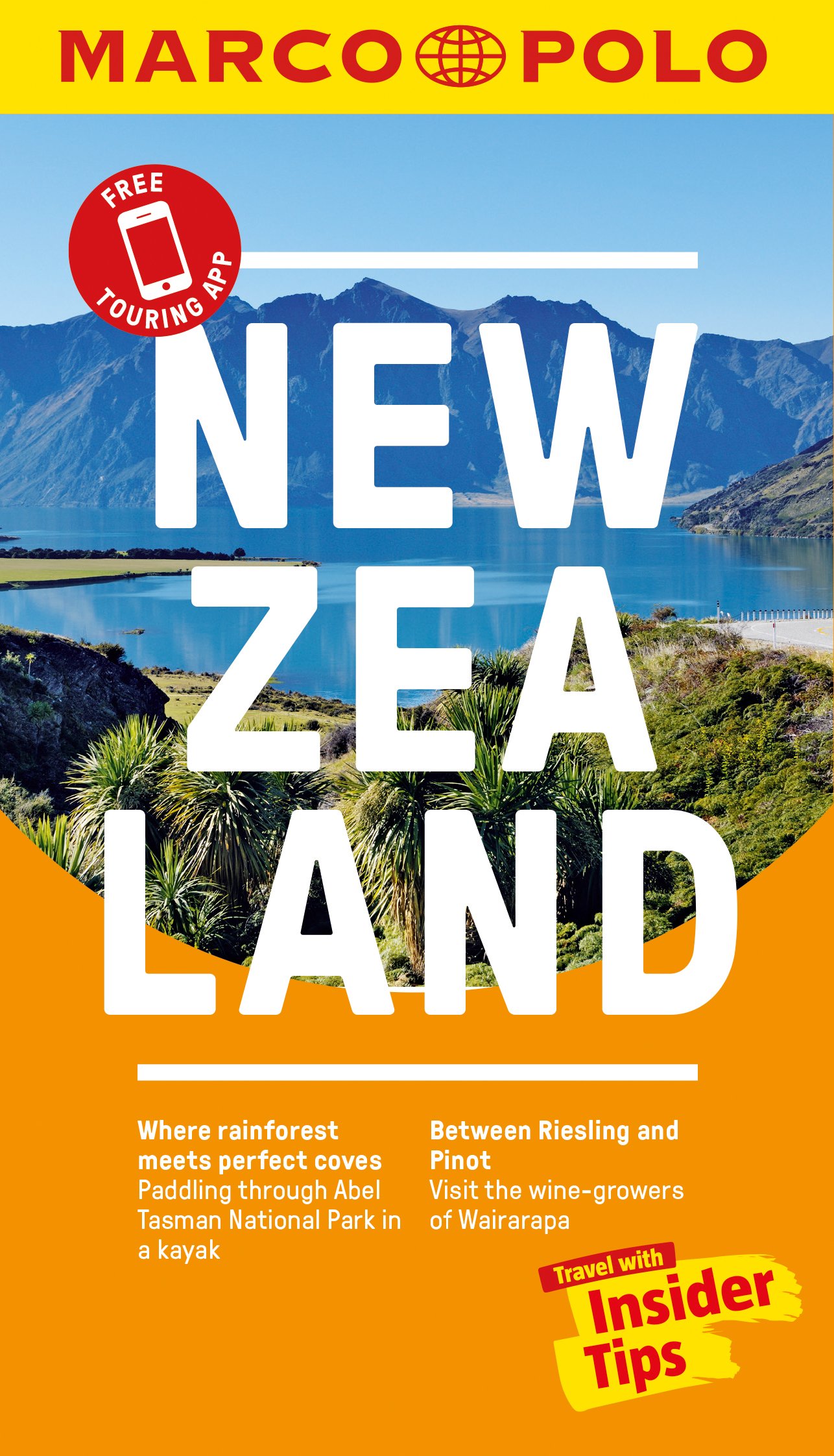 New Zealand Marco Polo Pocket Guide - Compact Travel Guidebook for Exploring NZ | Perfect for Backpacking, Road Trips & Adventure Travel
