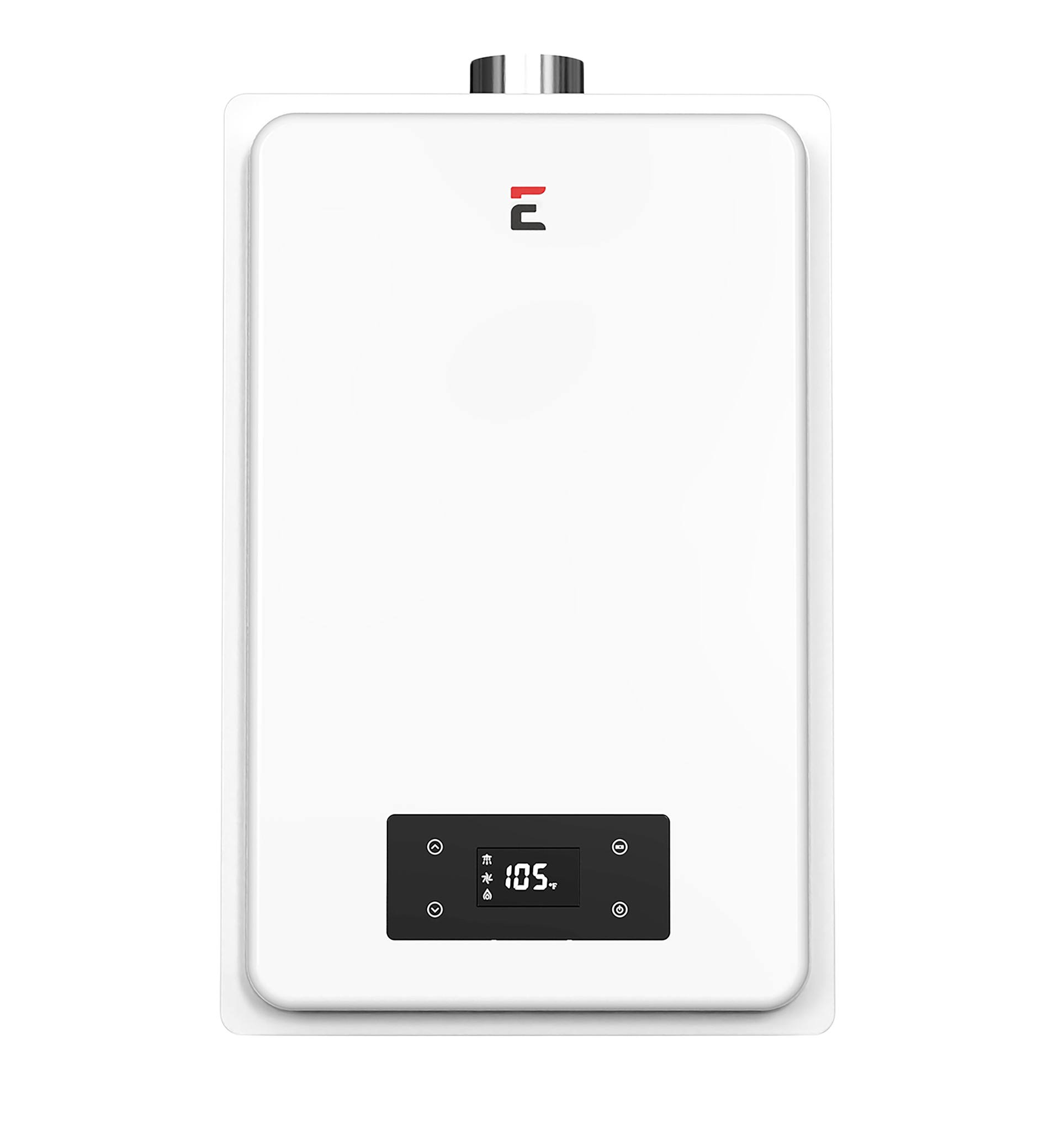 Eccotemp 6GB ING 6.0 GPM Natural Gas Tankless Water Heater - Indoor Installation for Home, Apartment & RV - Instant Hot Water for Showers, Sinks & Appliances