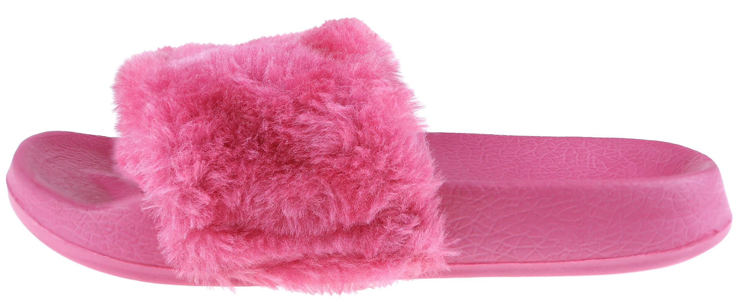 Capelli New York Girls Fashion Slides - Comfortable Summer Sandals for Kids, Non-Slip Casual Shoes for Toddlers & Little Girls | Perfect for Beach, Pool, Playground & Outdoor Activities