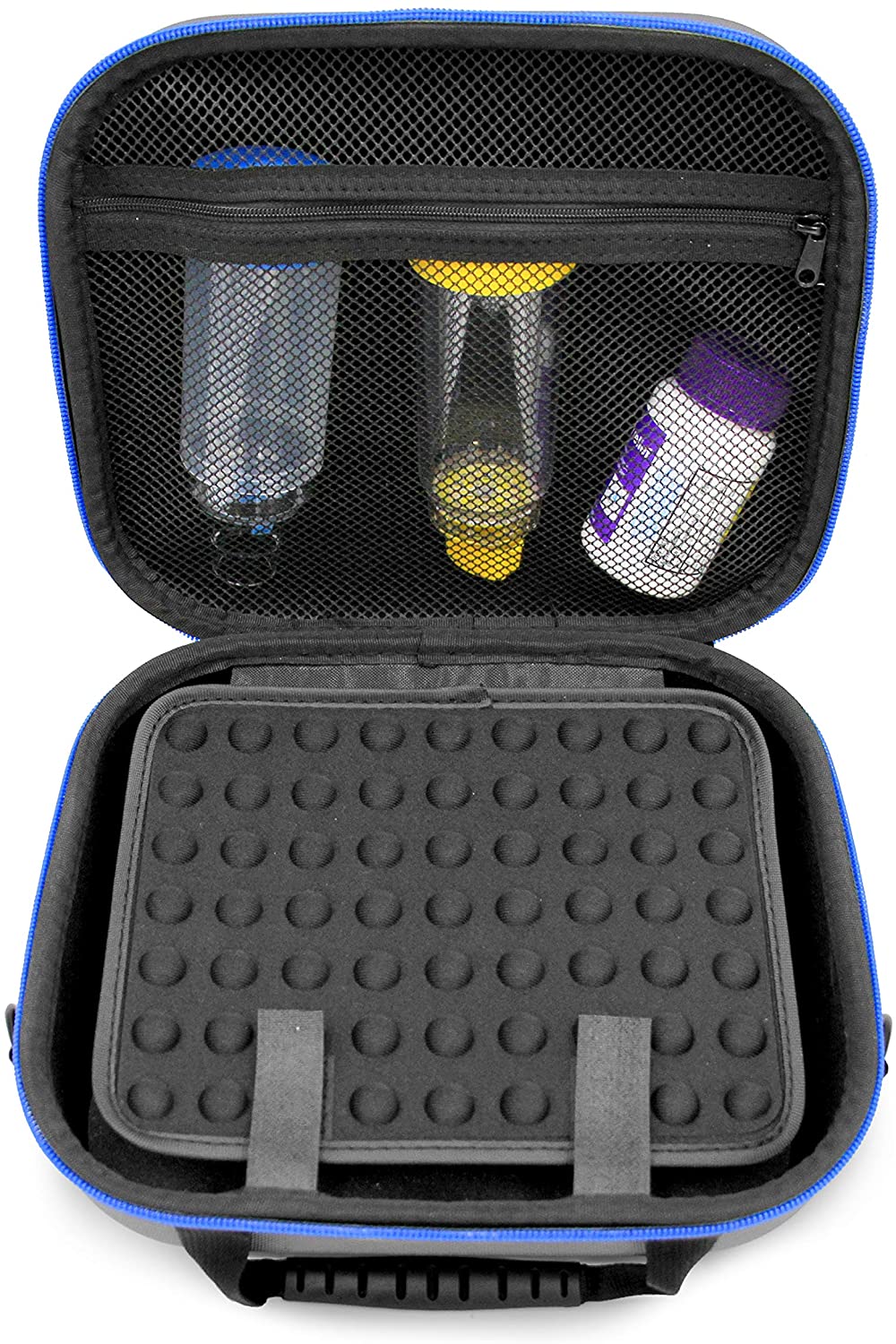 CASEMATIX Asthma Inhaler & Essential Carrying Case - Protective Travel Bag for Handheld Asthma Nebulizer Machine, Asthma Mask & Spacer - Perfect for Travel, Home & Emergency Use