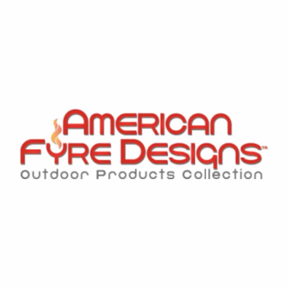 American Fyre Designs Round GFRC Fire Pit Cover - Durable Concrete Fire Table Lid for Outdoor Patio, Deck & Backyard - Weatherproof Protection for Gas & Wood Burning Fire Pits